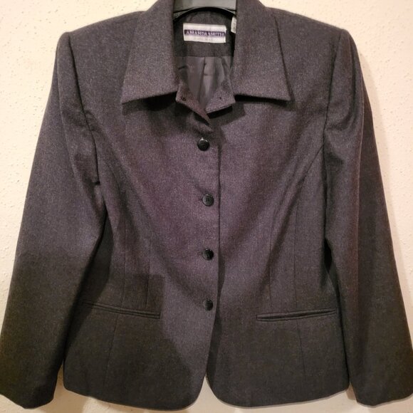 Amanda Smith Wool Blend Jacket Blazer Size 14 Bust 40 - Picture 4 of 5